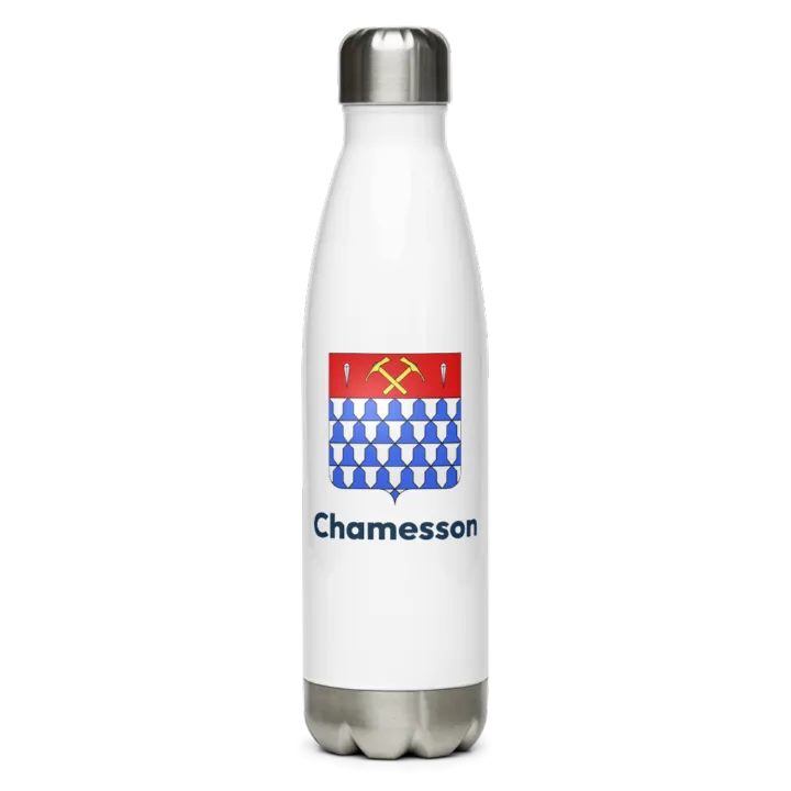 Gourde inox blason de Chamesson