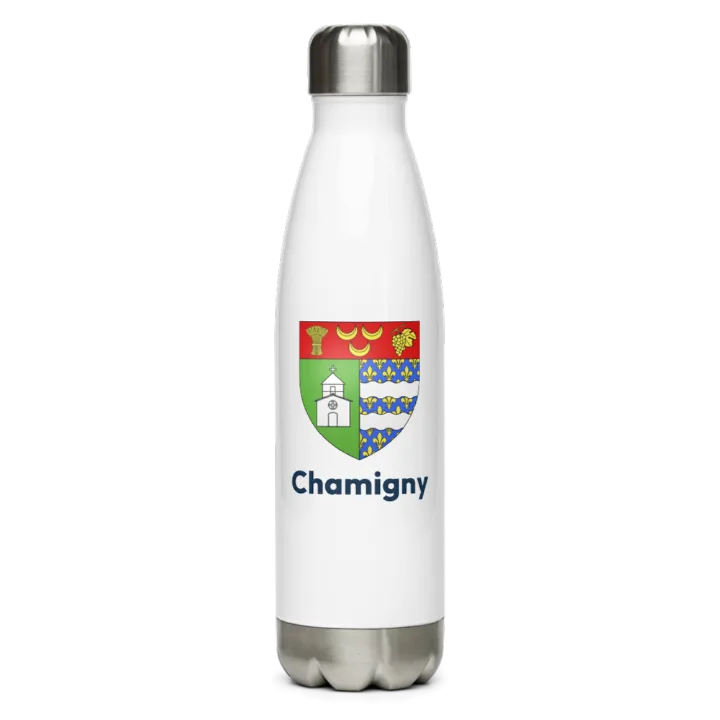 Gourde inox blason de Chamigny