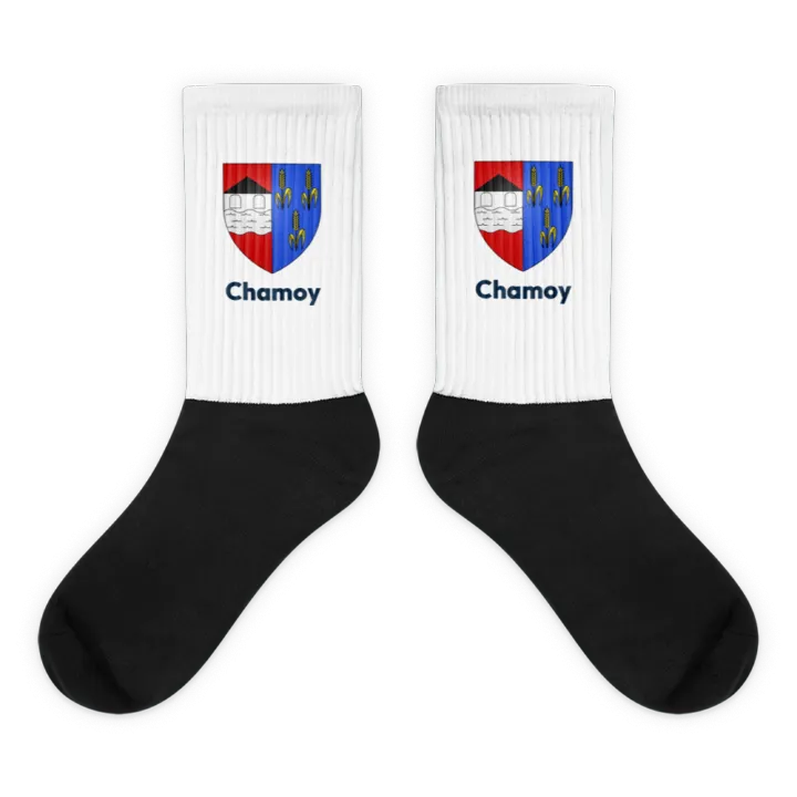 Chaussettes — blason de Chamoy