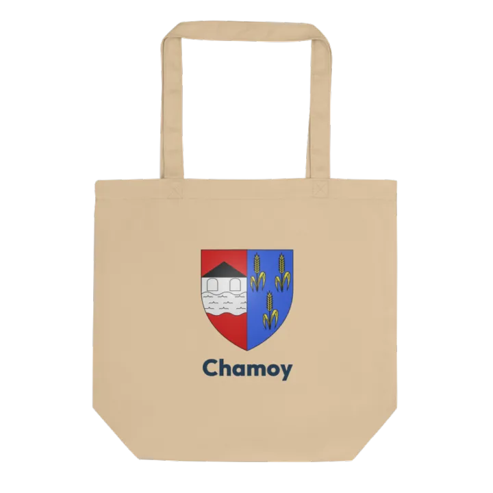 Tote bag coton bio — blason de Chamoy