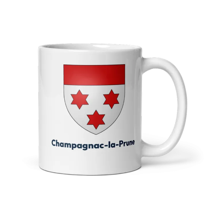 Mug blason de Champagnac-la-Prune