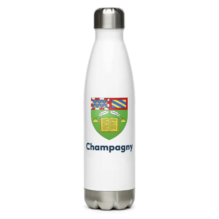 Gourde inox blason de Champagny