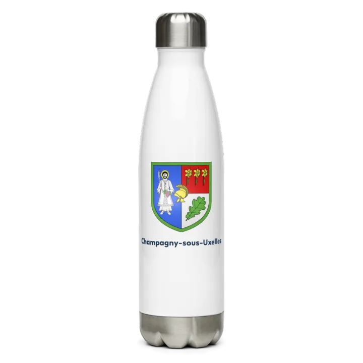 Gourde inox blason de Champagny-sous-Uxelles