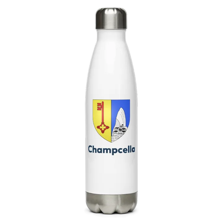 Gourde inox blason de Champcella