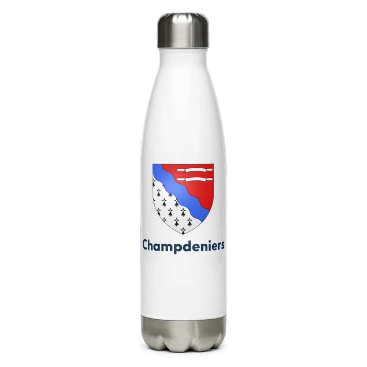 Gourde inox blason de Champdeniers