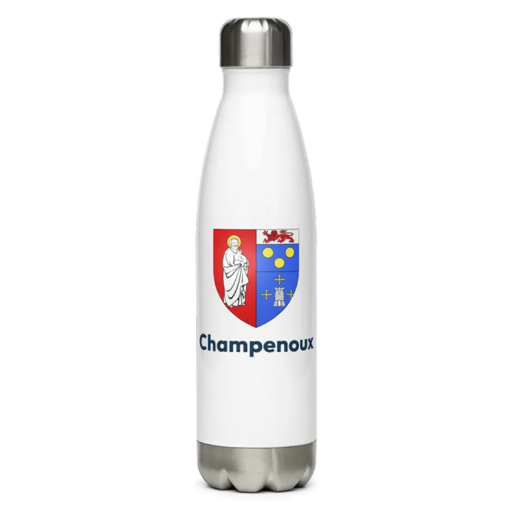 Gourde inox blason de Champenoux