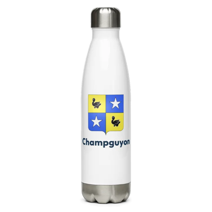 Gourde inox blason de Champguyon