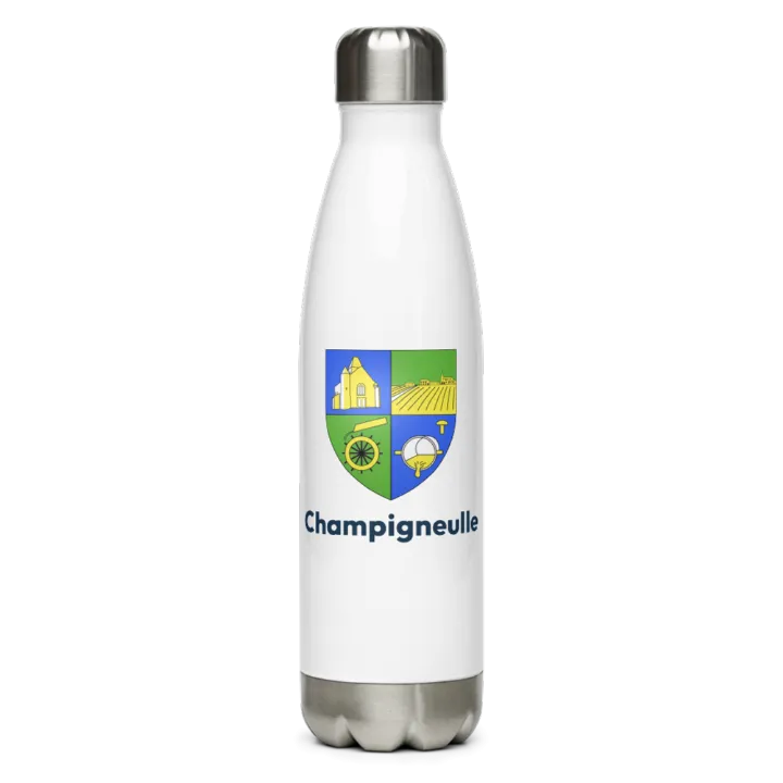 Gourde inox blason de Champigneulle