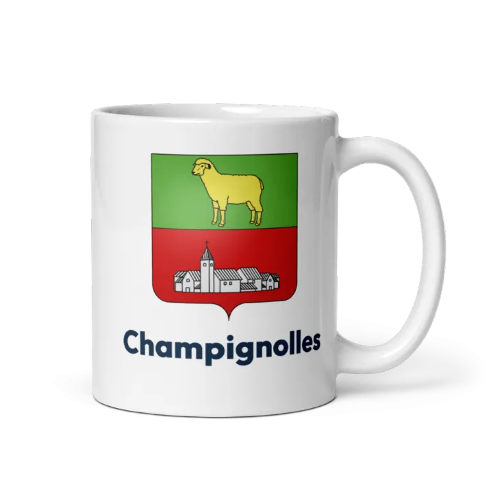 Mug blason de Champignolles