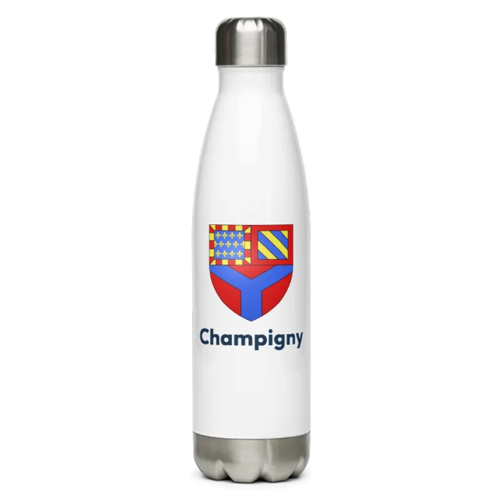 Gourde inox blason de Champigny