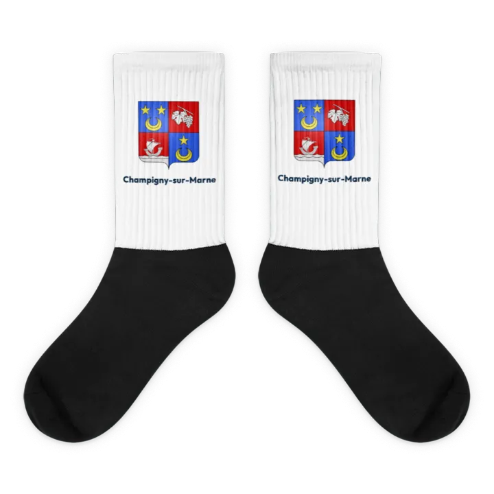 Chaussettes — blason de Champigny-sur-Marne