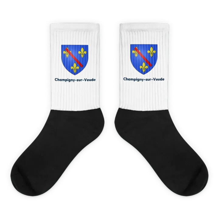 Chaussettes — blason de Champigny-sur-Veude