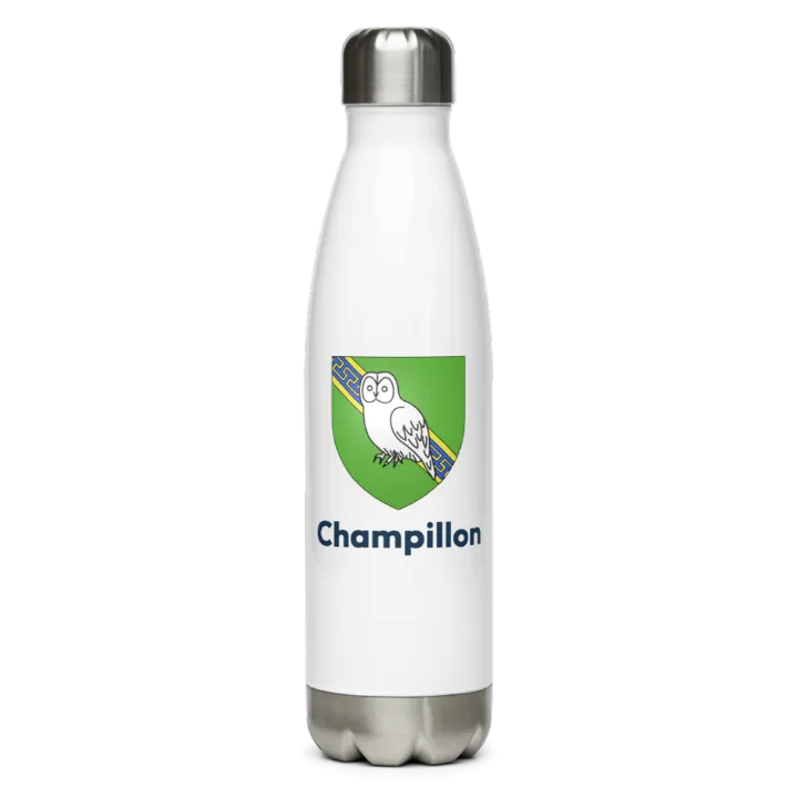 Gourde inox blason de Champillon