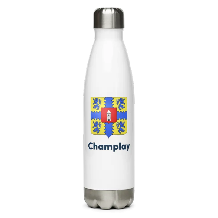 Gourde inox blason de Champlay