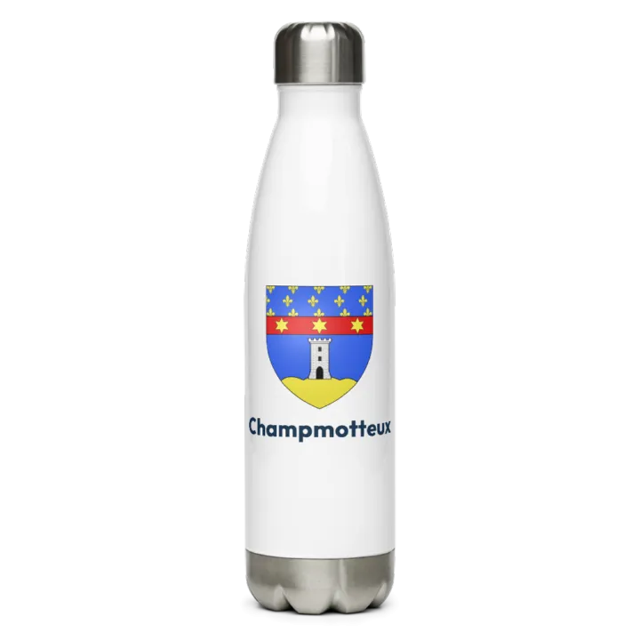 Gourde inox blason de Champmotteux