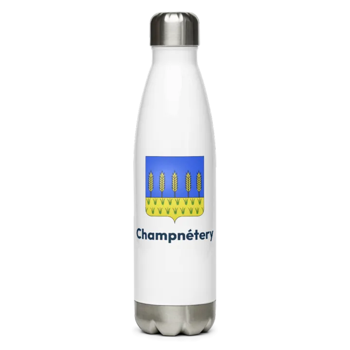 Gourde inox blason de Champnétery