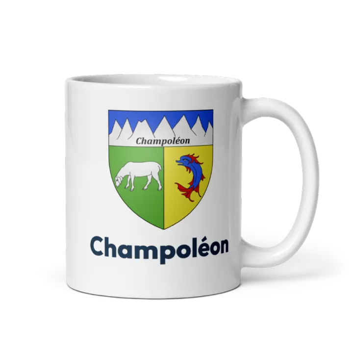 Mug blason de Champoléon