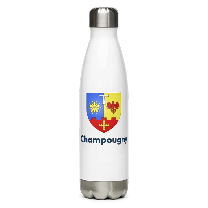 Gourde inox blason de Champougny
