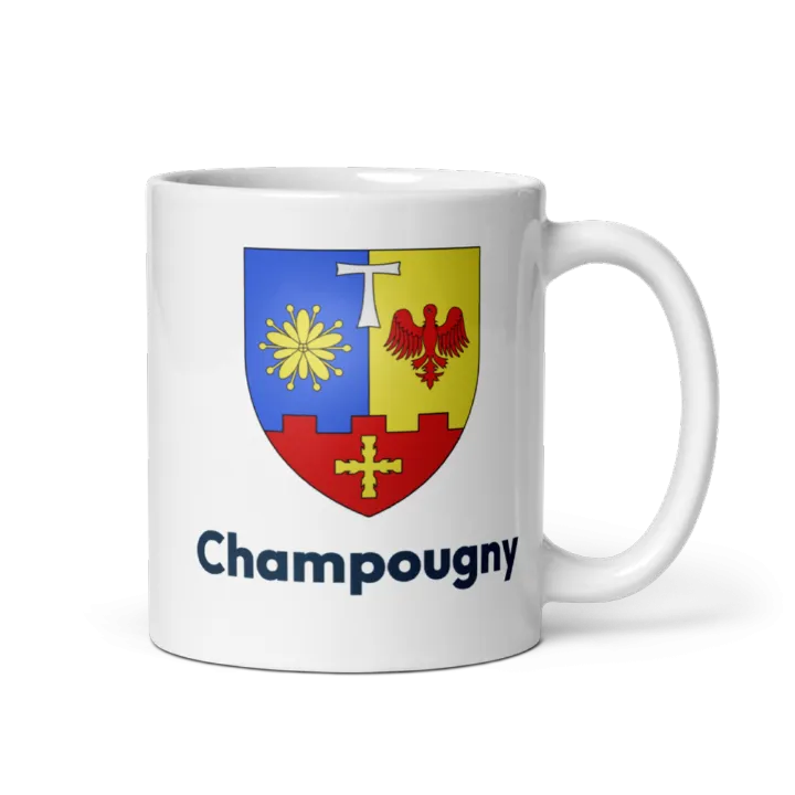 Mug blason de Champougny