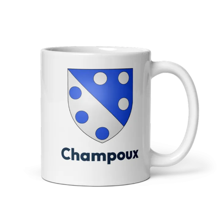 Mug blason de Champoux