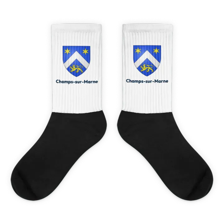 Chaussettes — blason de Champs-sur-Marne