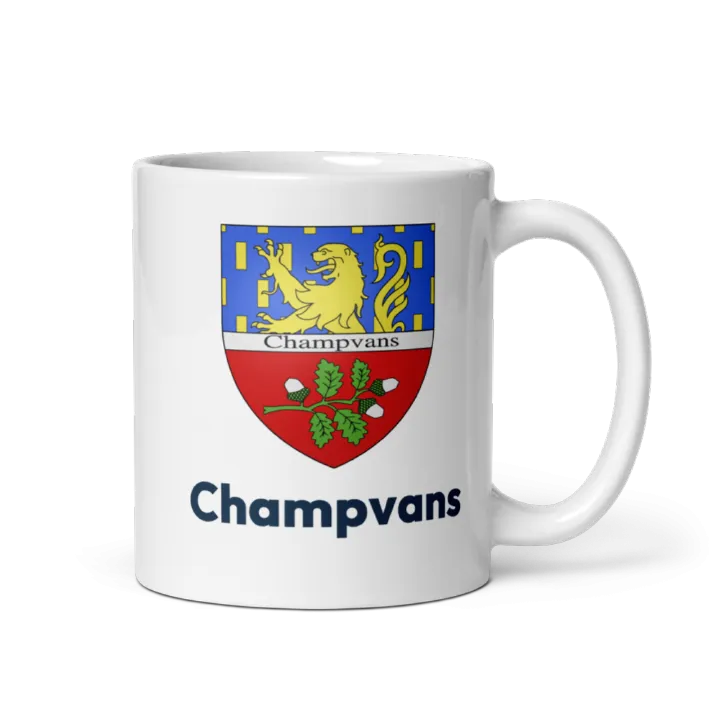 Mug blason de Champvans