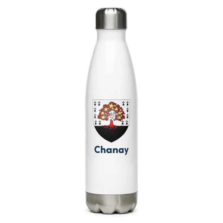 Gourde inox blason de Chanay