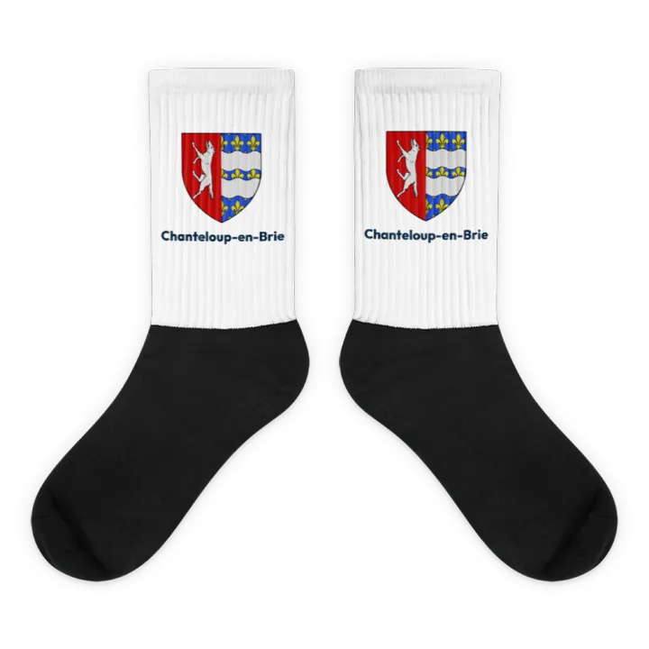 Chaussettes — blason de Chanteloup-en-Brie