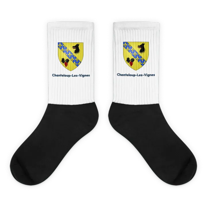 Chaussettes — blason de Chanteloup-les-Vignes