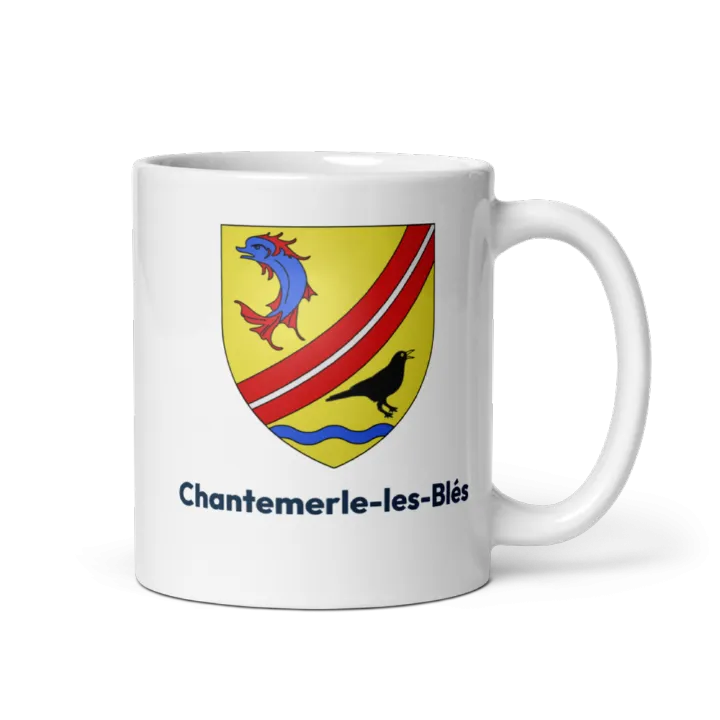 Mug blason de Chantemerle-les-Blés