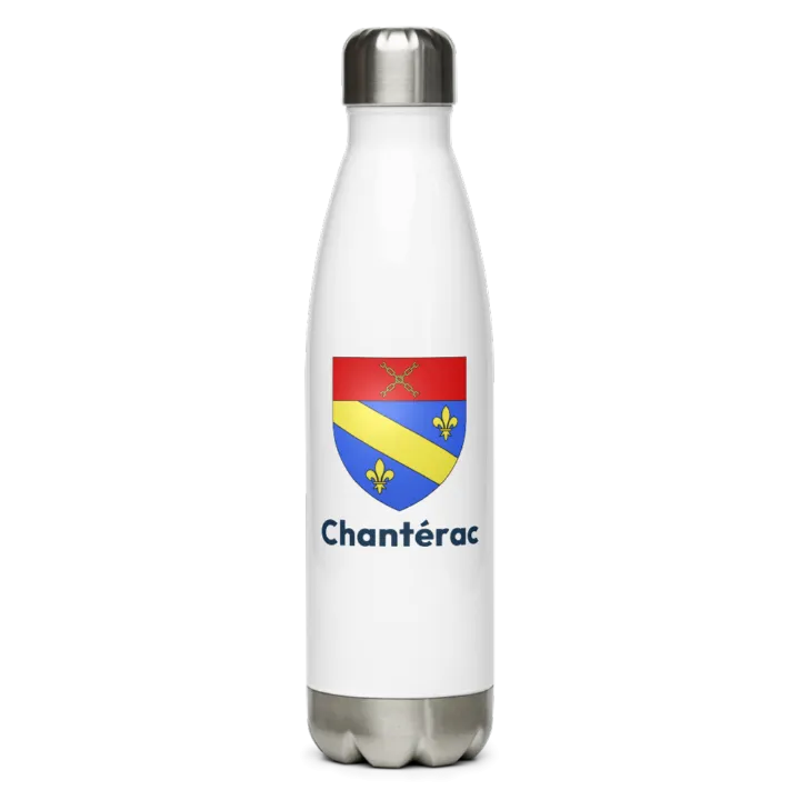 Gourde inox blason de Chantérac