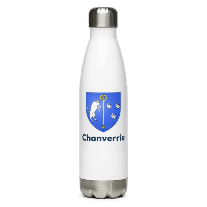 Gourde inox blason de Chanverrie