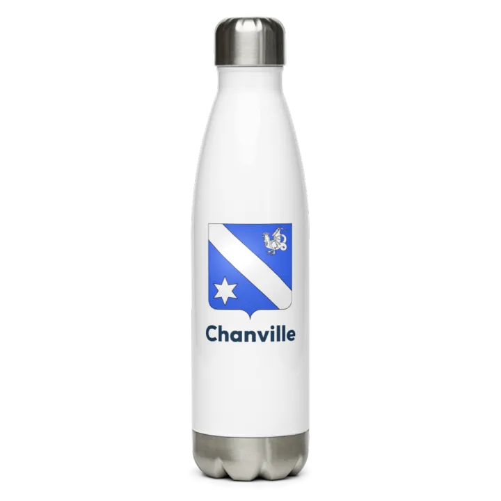Gourde inox blason de Chanville