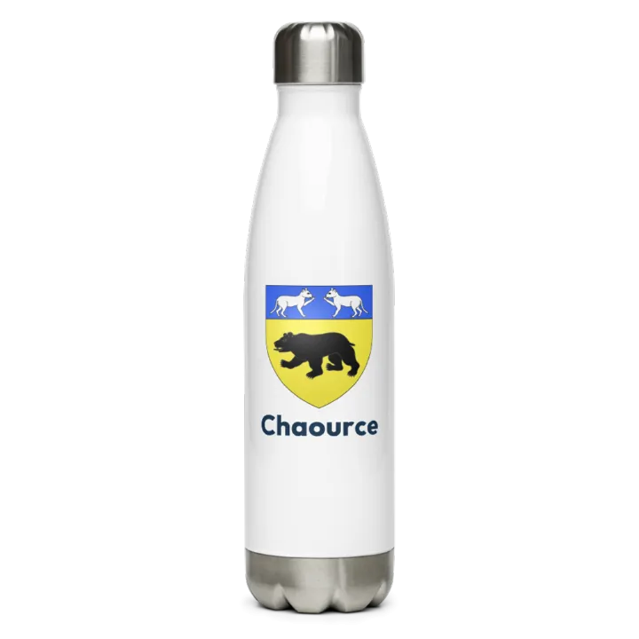 Gourde inox blason de Chaource