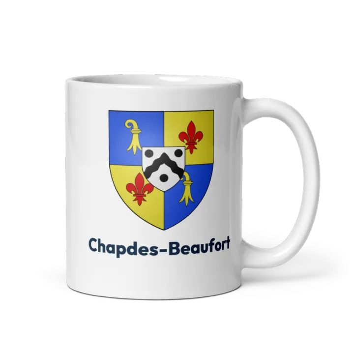 Mug blason de Chapdes-Beaufort