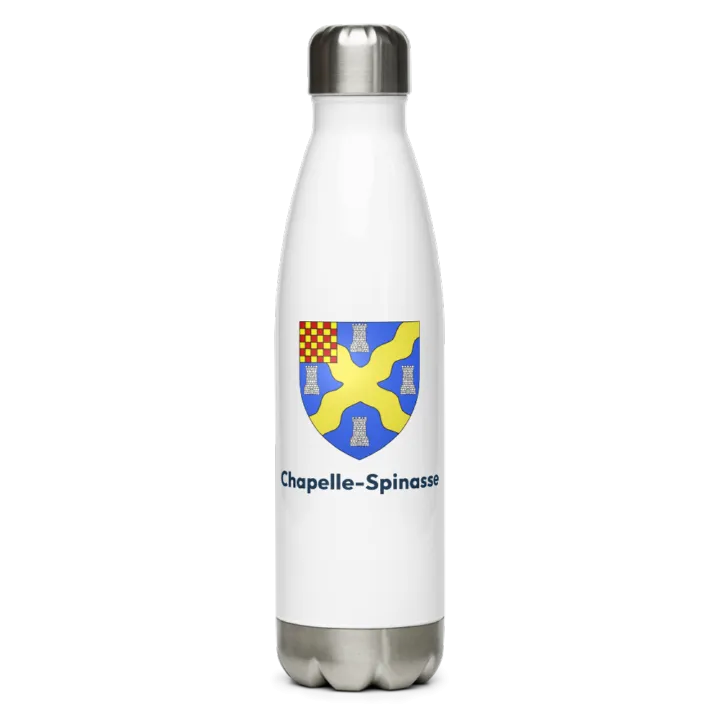 Gourde inox blason de Chapelle-Spinasse