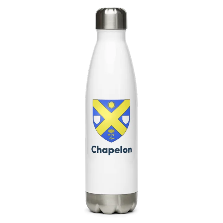 Gourde inox blason de Chapelon