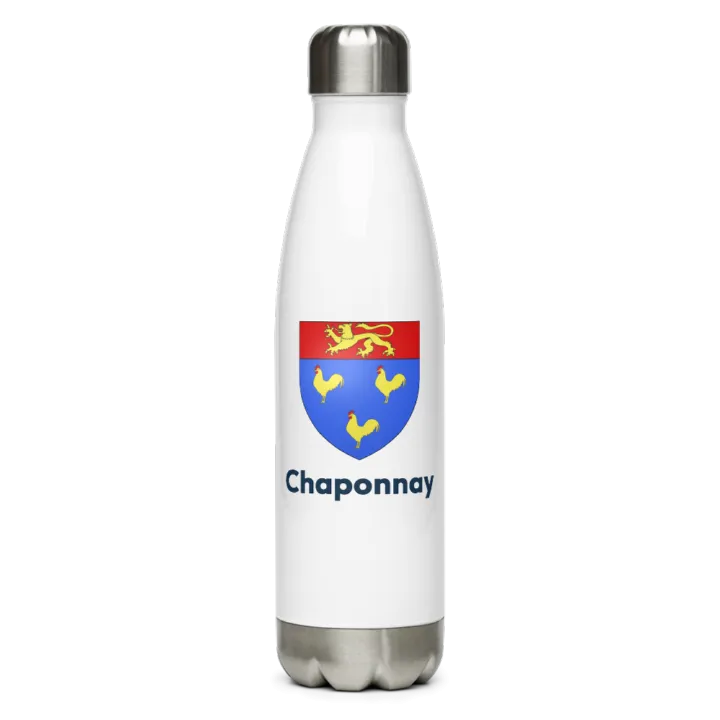 Gourde inox blason de Chaponnay