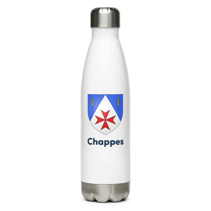 Gourde inox blason de Chappes