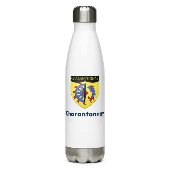 Gourde inox blason de Charantonnay