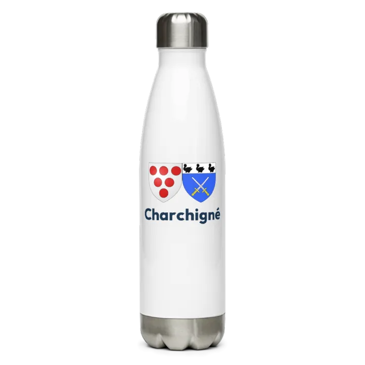Gourde inox blason de Charchigné
