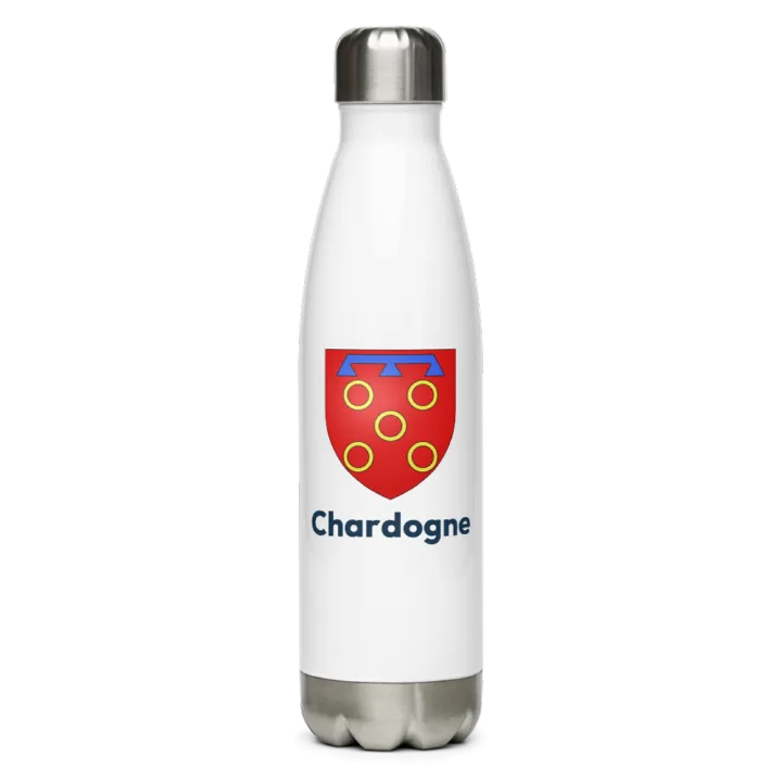 Gourde inox blason de Chardogne