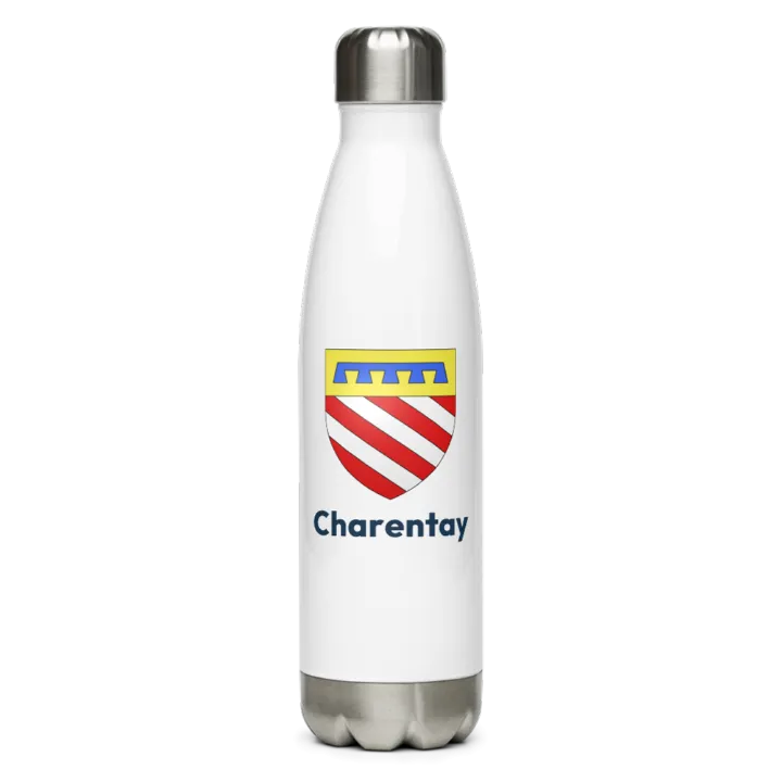 Gourde inox blason de Charentay