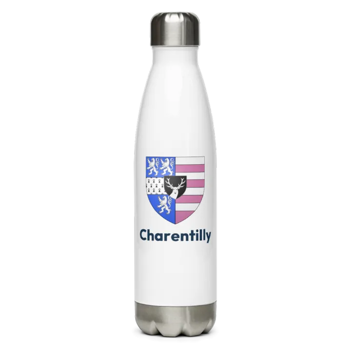 Gourde inox blason de Charentilly
