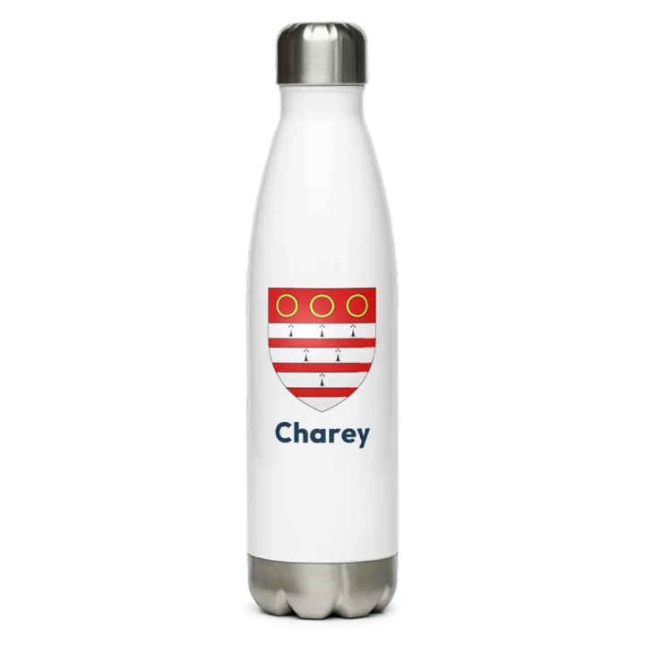 Gourde inox blason de Charey