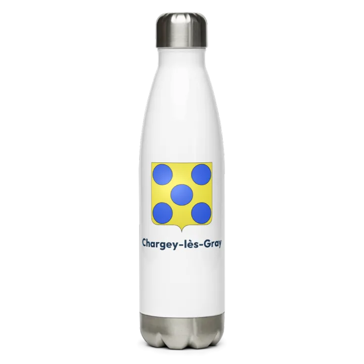 Gourde inox blason de Chargey-lès-Gray