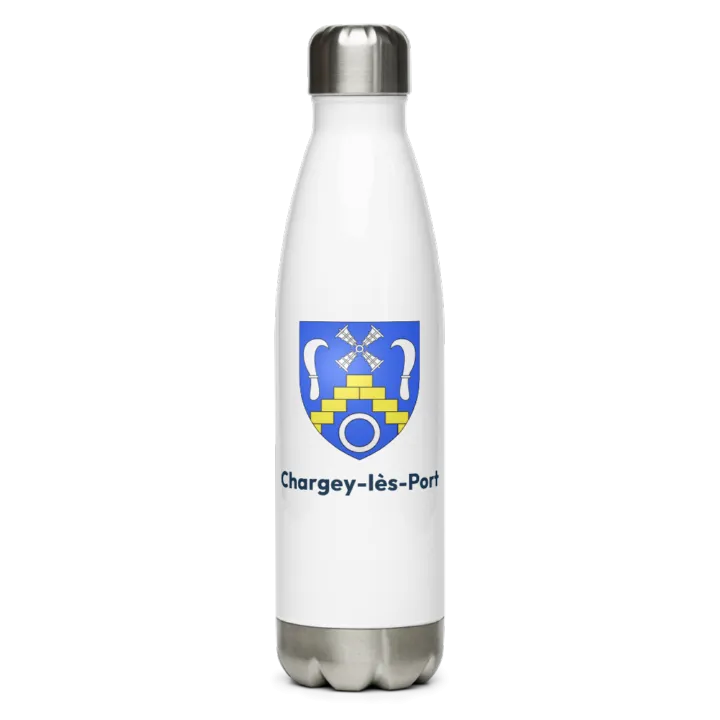 Gourde inox blason de Chargey-lès-Port