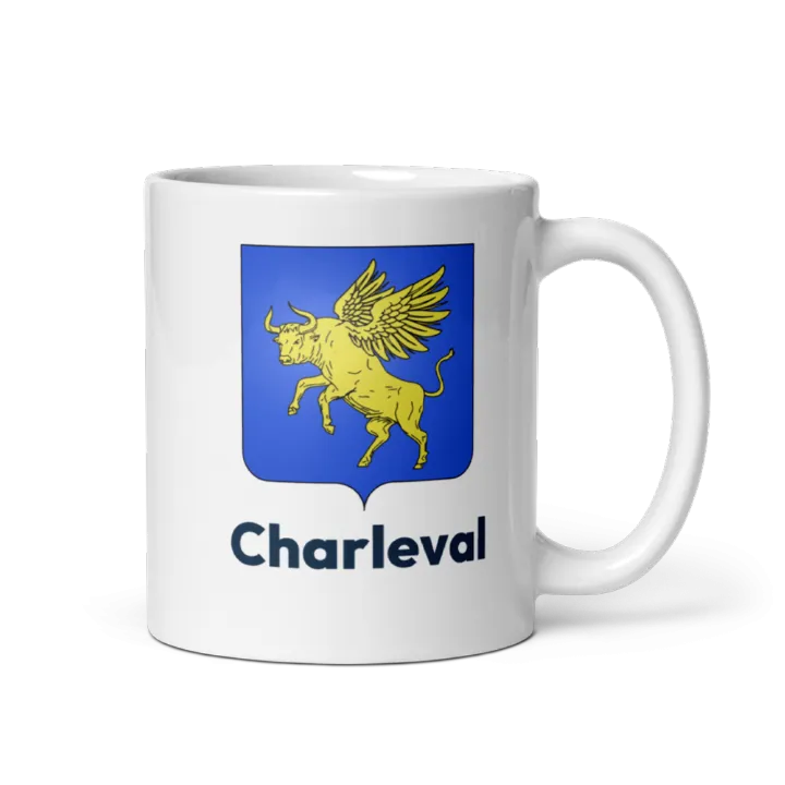Mug blason de Charleval