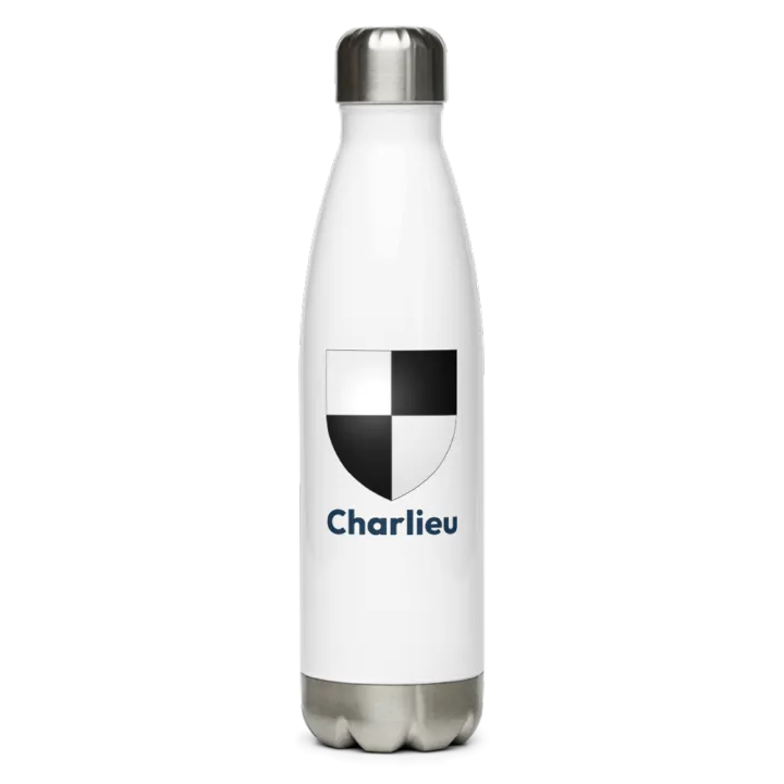 Gourde inox blason de Charlieu