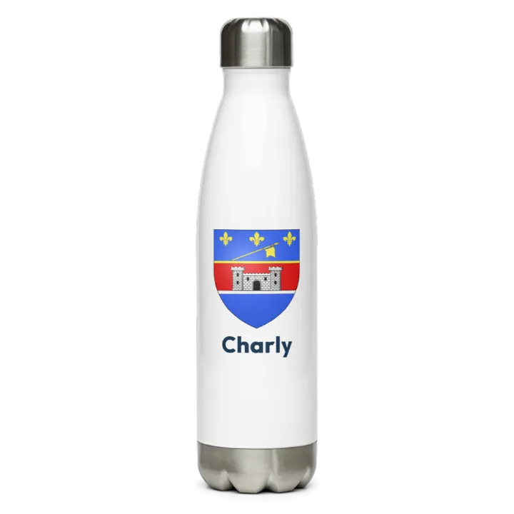 Gourde inox blason de Charly